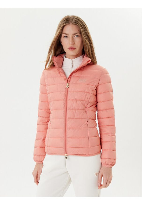 EA7 Emporio Armani Kurtka przejściowa 7W000088 AF12477 U4076 Koralowy Regular Fit. Kolor: pomarańczowy. Materiał: syntetyk