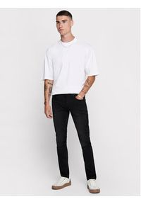Only & Sons Jeansy Loom 22007451 Czarny Slim Fit. Kolor: czarny