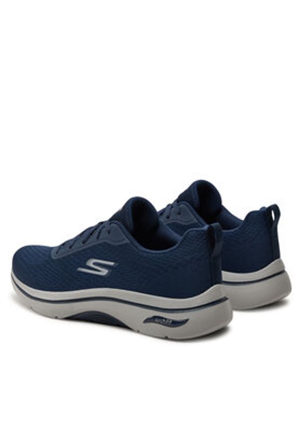 skechers - Skechers Sneakersy Go Walk Arch Fit 2.0-Idyllic 2 216516/NVY Granatowy. Kolor: niebieski. Materiał: materiał, mesh