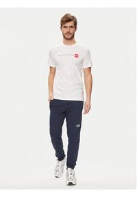 The North Face T-Shirt Never Stop NF0A87NS Biały Regular Fit. Kolor: biały. Materiał: bawełna #7