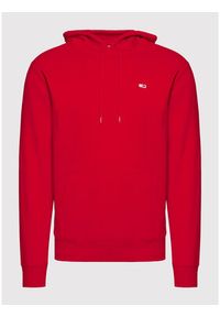 Tommy Jeans Bluza Tjm Fleece DM0DM09593 Czerwony Regular Fit. Kolor: czerwony. Materiał: syntetyk, bawełna #2