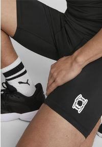 Puma - Męskie spodenki do koszykówki Hoops Team PUMA Black. Kolor: czarny. Sport: koszykówka