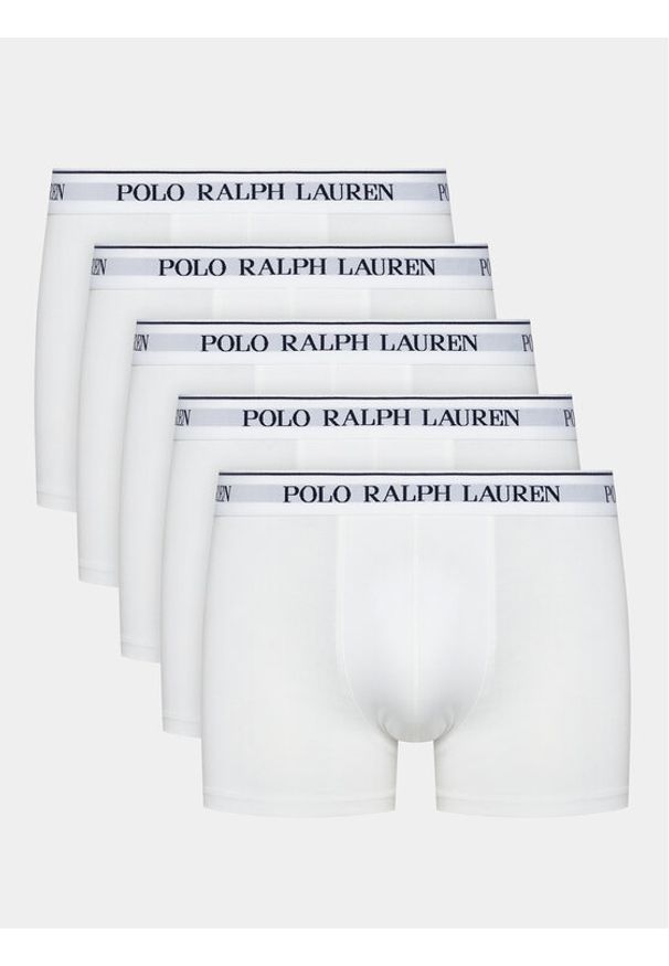 Polo Ralph Lauren Komplet 5 par bokserek 714864292010 Biały. Kolor: biały. Materiał: bawełna