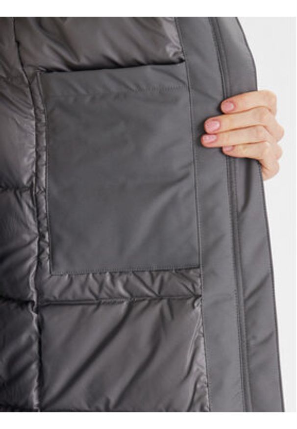 The North Face Parka Arctic NF0A84J2 Szary Regular Fit. Kolor: szary. Materiał: syntetyk