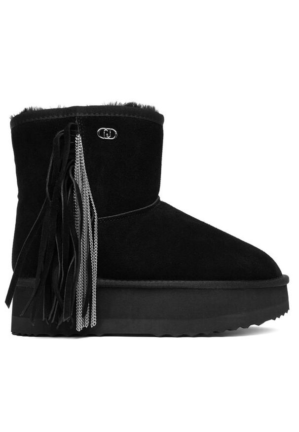 Liu Jo Śniegowce SF5109 PX002 Czarny. Kolor: czarny. Materiał: skóra, zamsz