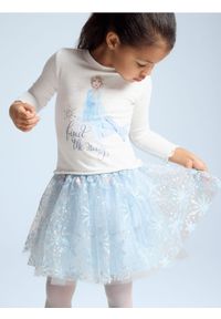 Reserved - Tiulowa spódnica z cekinami - jasnoniebieski. Kolor: niebieski. Materiał: tiul #1