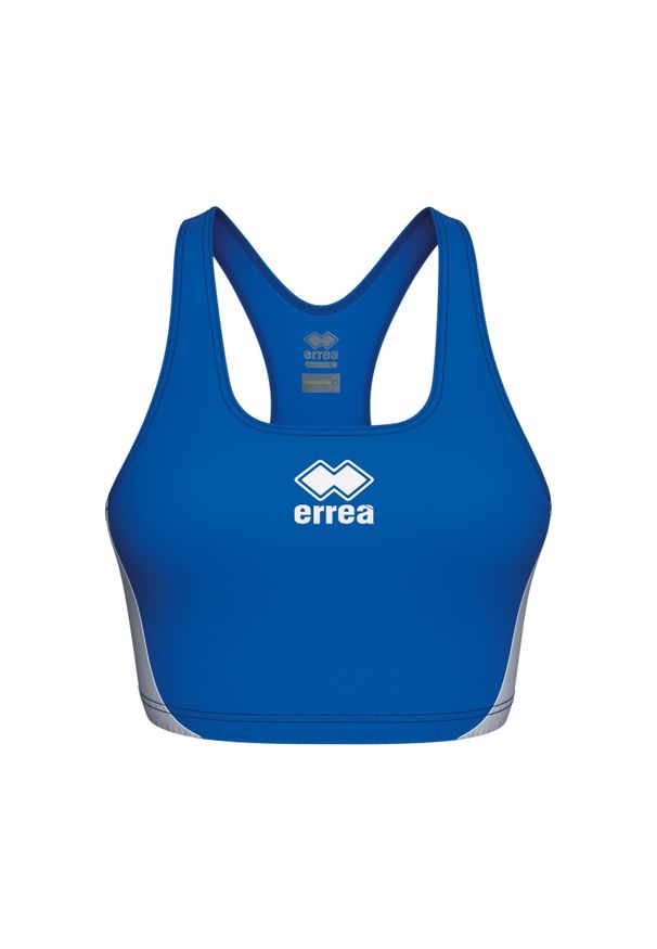 ERREA - Biustonosz dla kobiet Errea Elaine. Kolor: niebieski, wielokolorowy, biały