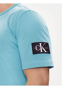 Calvin Klein Jeans T-Shirt J30J323484 Niebieski Regular Fit. Kolor: niebieski. Materiał: bawełna #4