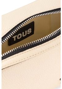Tous torebka skórzana kolor beżowy. Kolor: beżowy. Materiał: skórzane #6