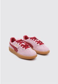 Tenisówki Puma Model Palermo Kolor Rose. Kolor: fioletowy, różowy, wielokolorowy, czerwony. Materiał: tkanina
