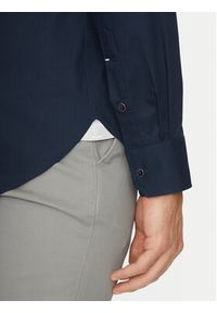 Michael Kors Koszula MK0DS01288 Granatowy Slim Fit. Kolor: niebieski. Materiał: bawełna #3