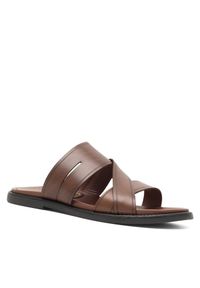 Gino Rossi - Klapki GINO ROSSI. Kolor: brązowy #1