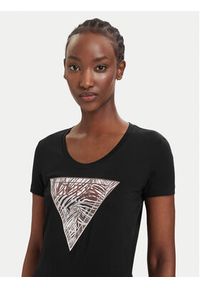 Guess T-Shirt W6GI19 K3042 Czarny Regular Fit. Kolor: czarny. Materiał: bawełna #4