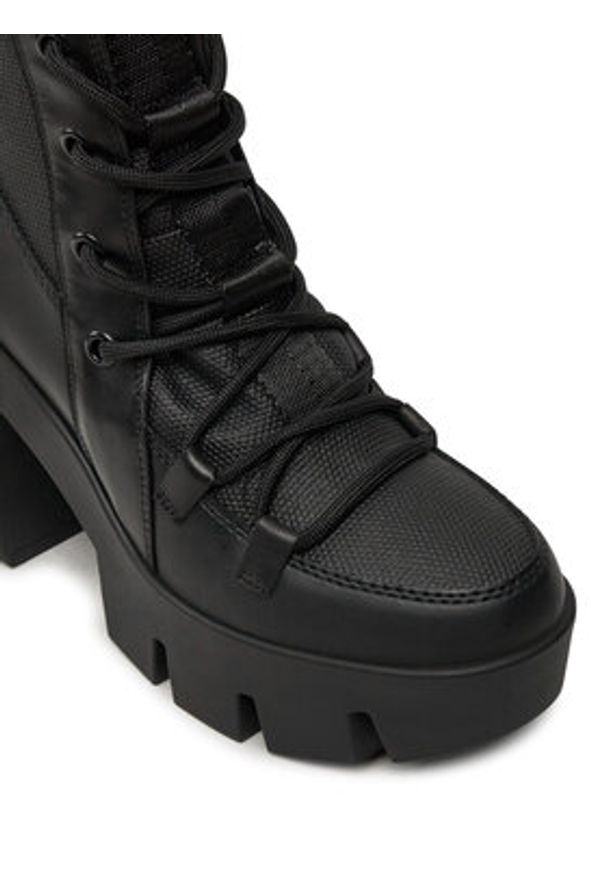 United Nude Botki Grip Explorer Mid 108830154 Czarny. Kolor: czarny. Materiał: skóra