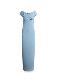 Lauren Ralph Lauren - LAUREN RALPH LAUREN Sukienka wieczorowa 253936391008 Błękitny Slim Fit. Kolor: niebieski. Materiał: syntetyk. Styl: wizytowy #1