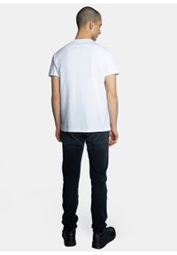 Koszulka męska biała Armani Exchange 3LZTBS ZJBVZ 1100. Kolor: biały #4