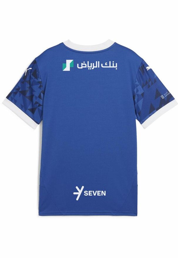 Puma - Al Hilal Saudi F.C. Młodzieżowa koszulka domowa Stade Rennais F.C. 24/25 PUMA. Kolor: biały, wielokolorowy, niebieski. Wzór: aplikacja