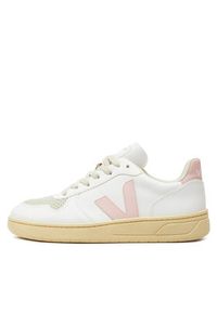 Veja Sneakersy V-10 VX0703131A Biały. Kolor: biały. Materiał: skóra