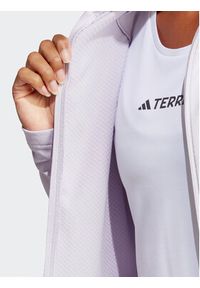Adidas - adidas Polar Terrex Multi Full-Zip Fleece Jacket HN5461 Fioletowy Slim Fit. Kolor: fioletowy. Materiał: polar, syntetyk #3