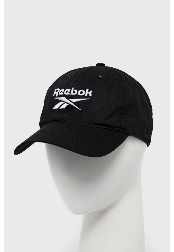 Reebok - Czapka. Kolor: czarny
