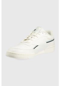 Reebok Classic sneakersy GX7563 kolor biały GX7563.100045598-CHL/GGR/VN. Nosek buta: okrągły. Zapięcie: sznurówki. Kolor: biały. Materiał: poliester, materiał, guma. Model: Reebok Classic #4