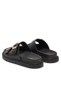 MEXX Klapki MX/021C-HY Czarny. Kolor: czarny. Materiał: skóra