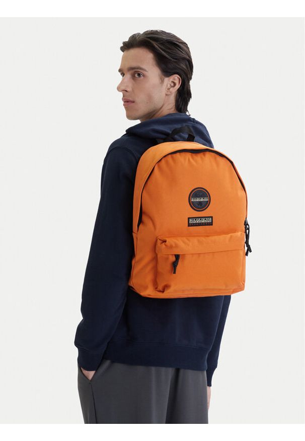 Napapijri Plecak Voyage 03 Pomarańczowy. Kolor: pomarańczowy. Materiał: materiał