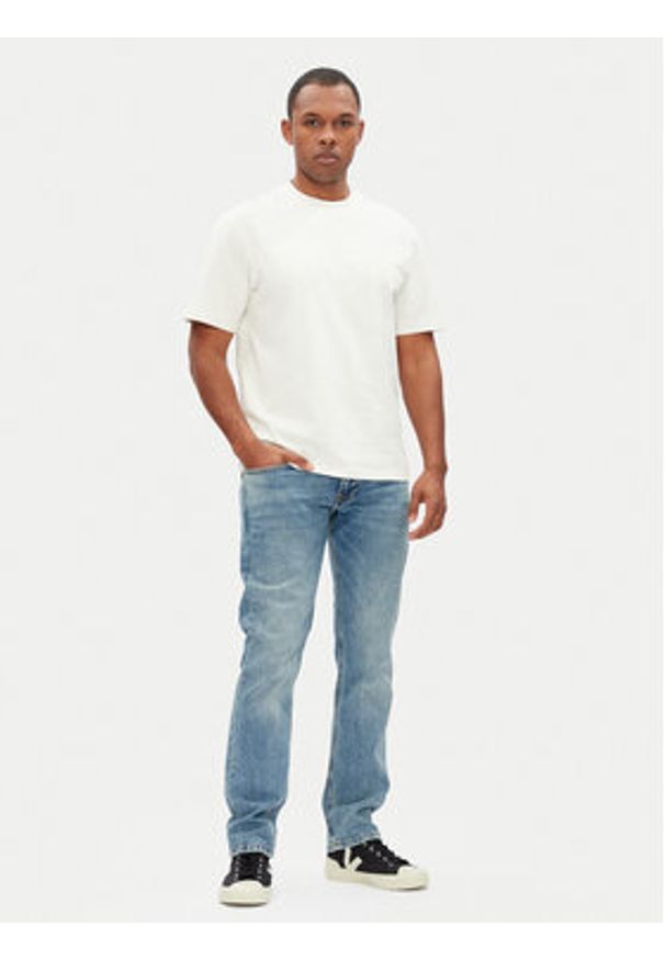 Pepe Jeans Jeansy PM207393 Niebieski Straight Fit. Kolor: niebieski