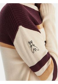 Patrizia Pepe Sweter 2K0352/K298-YA34 Écru Regular Fit. Materiał: syntetyk #4
