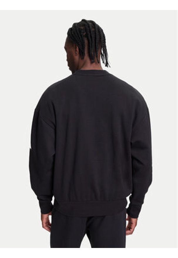 Adidas - adidas Bluza Essentials JF3542 Czarny Loose Fit. Kolor: czarny. Materiał: bawełna
