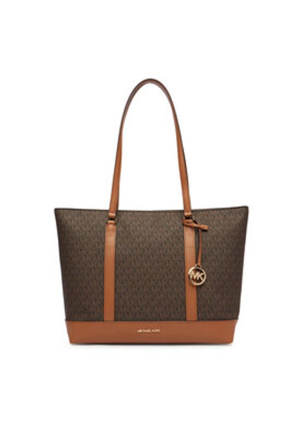 MICHAEL Michael Kors Torebka 30S6G3PT3B Brązowy. Kolor: brązowy. Materiał: skórzane
