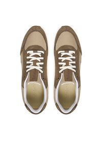 Timberland Sneakersy Scout Heights Low lace TB0A419GAGD1 Beżowy. Kolor: beżowy. Materiał: materiał #6