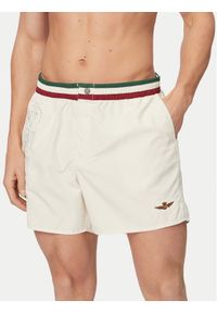 Aeronautica Militare Szorty kąpielowe 261BW0233UCT02967 Biały Regular Fit. Kolor: biały. Materiał: syntetyk #1