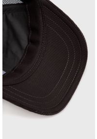 Superdry czapka kolor czarny z aplikacją. Kolor: czarny. Wzór: aplikacja #2