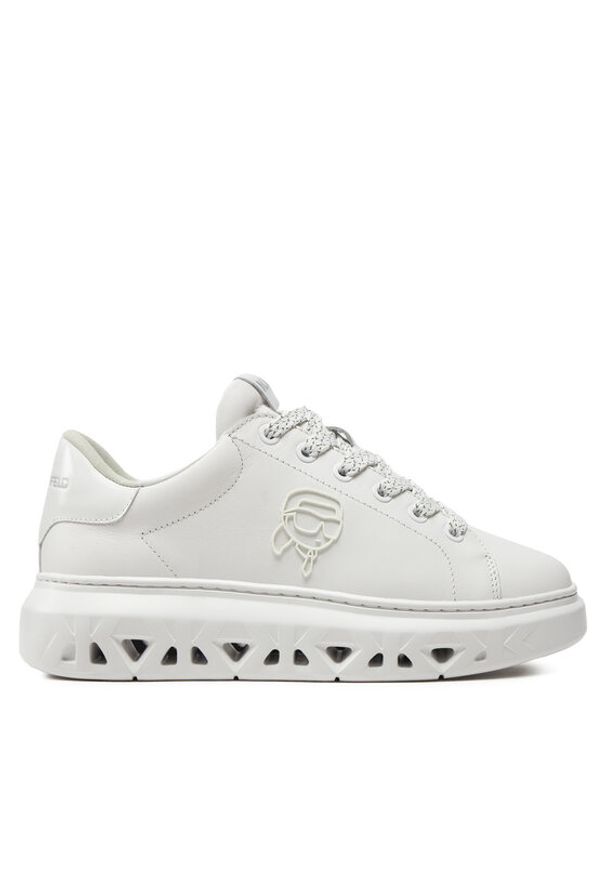 Karl Lagerfeld - KARL LAGERFELD Sneakersy KL64530N Biały. Kolor: biały