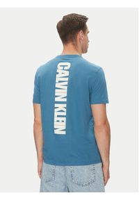 Calvin Klein Jeans T-Shirt LV04RC846G Niebieski Regular Fit. Kolor: niebieski. Materiał: bawełna #4