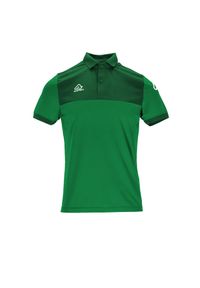 ACERBIS - Polo Acerbis Harpaston. Typ kołnierza: polo. Kolor: zielony. Styl: elegancki #1