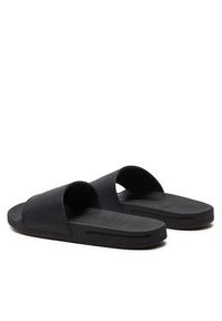 Quiksilver Klapki AQYL101379 Czarny. Kolor: czarny. Materiał: skóra