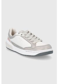 Pepe Jeans Buty Marble Glam kolor biały na platformie. Nosek buta: okrągły. Zapięcie: sznurówki. Kolor: biały. Materiał: guma. Obcas: na platformie #4