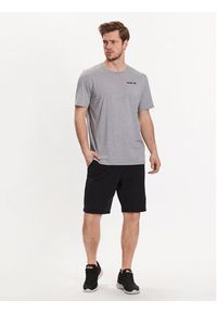 skechers - Skechers T-Shirt Godri Premium M1TS274 Szary Regular Fit. Kolor: szary. Materiał: syntetyk