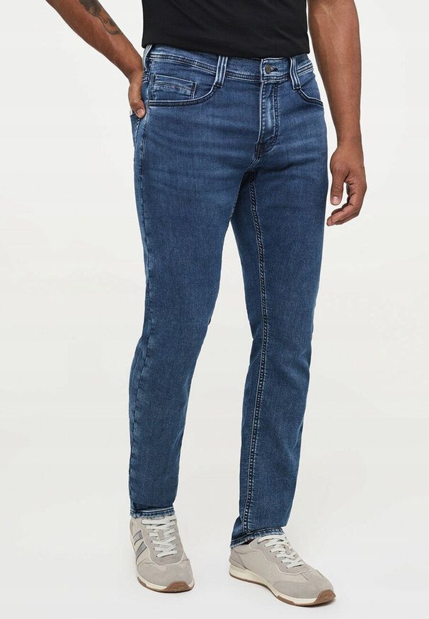 Mustang - MUSTANG OREGON TAPERED K MĘSKIE SPODNIE JEANSOWE JEANSY DENIM BLUE 1012565 5000 883