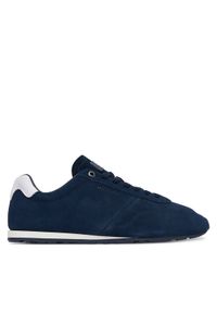 TOMMY HILFIGER - Tommy Hilfiger Sneakersy FM0FM05832 Granatowy. Kolor: niebieski. Materiał: zamsz, skóra #1