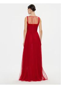 Elisabetta Franchi Sukienka wieczorowa AB-400-36E2-V890 Czerwony Regular Fit. Kolor: czerwony. Materiał: syntetyk. Styl: wizytowy #4