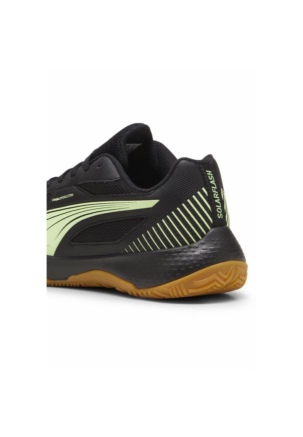 Dziecięce buty halowe Puma Solarflash III. Kolor: żółty, wielokolorowy, czarny