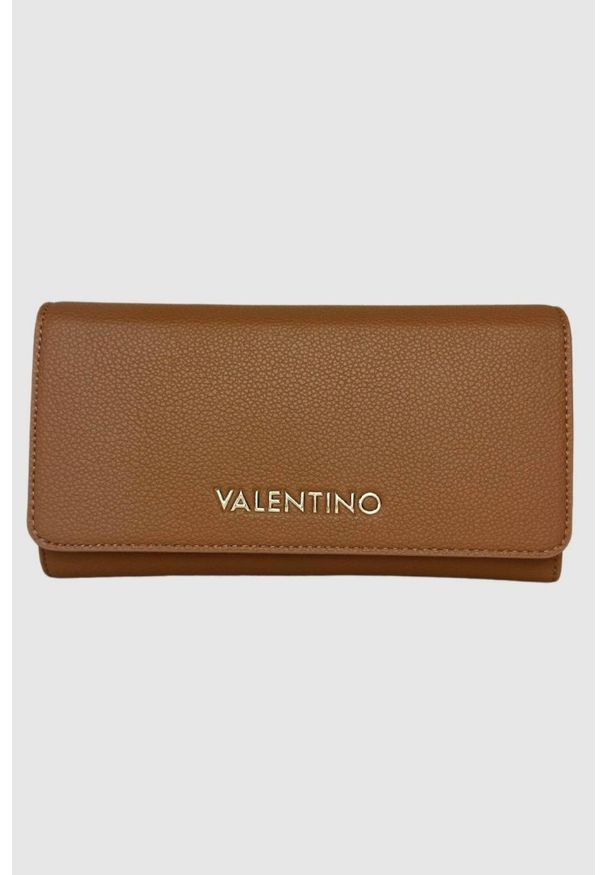 Valentino by Mario Valentino - VALENTINO Brązowy portfel Arcadia Wallet. Kolor: brązowy