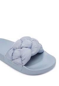 Tommy Jeans Klapki Tjw Braided Slides EN0EN02975 Błękitny. Kolor: niebieski. Materiał: materiał #3
