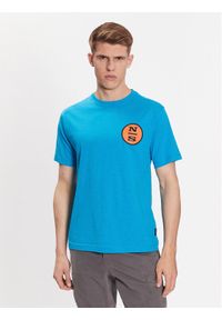 North Sails T-Shirt 692840 Niebieski Regular Fit. Kolor: niebieski. Materiał: bawełna