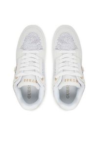 Guess Sneakersy FLTDL2 LEA12 Biały. Kolor: biały. Materiał: skóra #4
