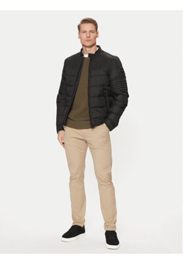 BOSS Kurtka przejściowa Ostreet 50522217 Czarny Slim Fit. Kolor: czarny. Materiał: syntetyk