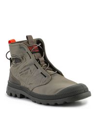 Buty Palladium Pampa Travel Lite 77039-308-M szare. Kolor: szary. Materiał: nylon. Szerokość cholewki: normalna